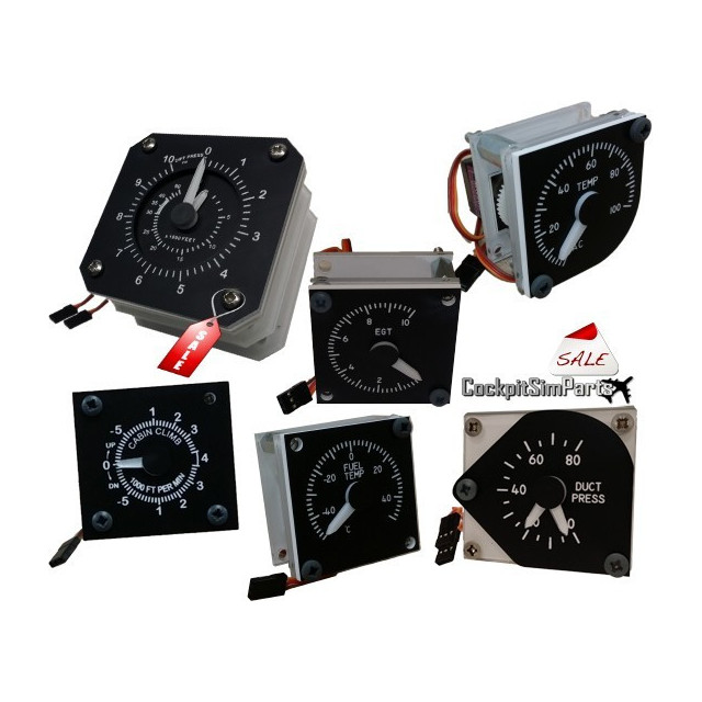 B737 Overhead gauges package 