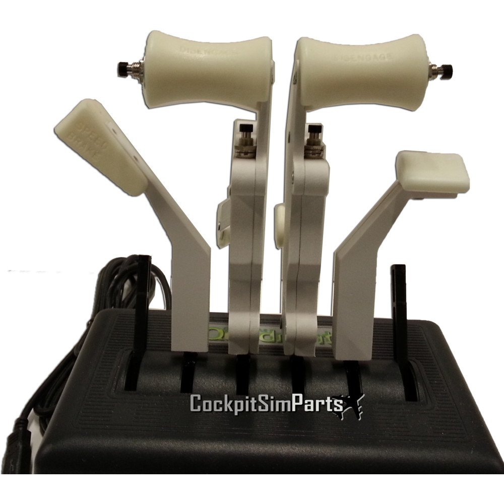 CH Throttle Levers Pro edition white 