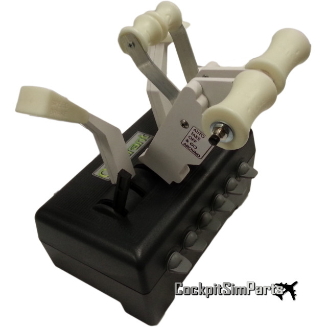 CH Throttle Levers Pro edition white 