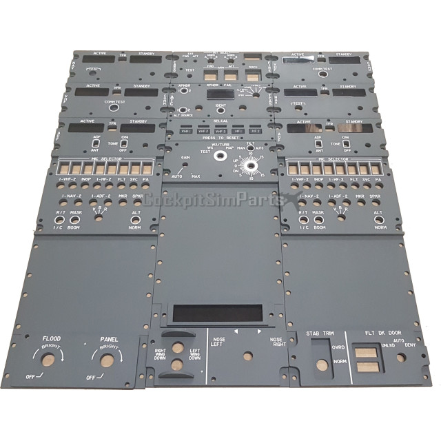 BOEING 737 COMPLETE PEDESTAL PANELS