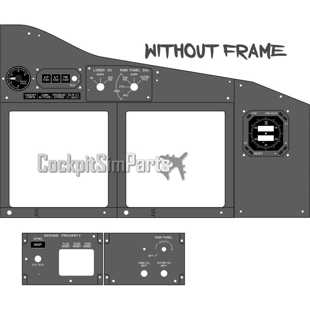 Boeing 737 First officer side MIP V4