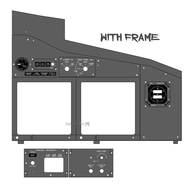 Boeing 737 First officer side MIP V4