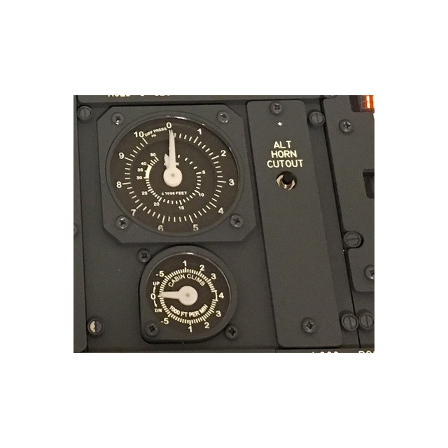 Cabin Press Indicators Panel
