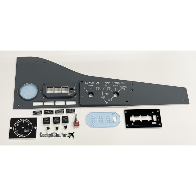 B737 1st officer Side DU & AFDS Panel KIT