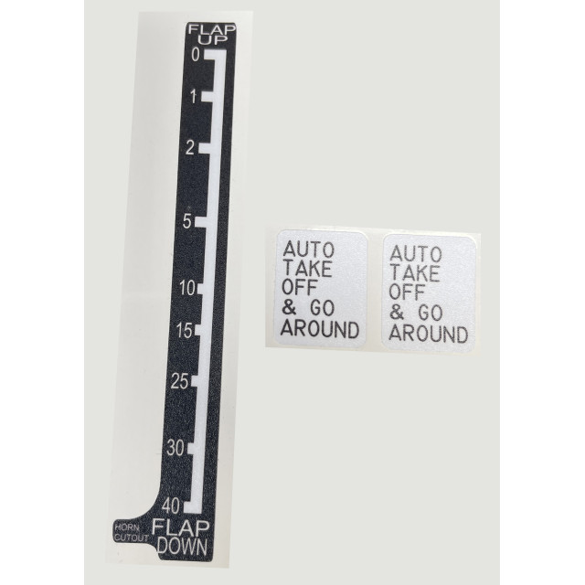 Saitek / Logitech Throttles Stickers