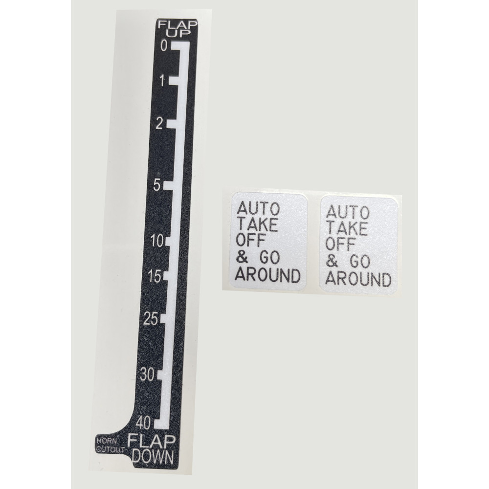 Saitek / Logitech Throttles Stickers