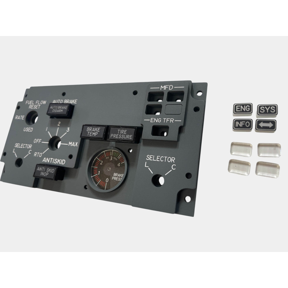 B737 MAX Engine Display Control Panel