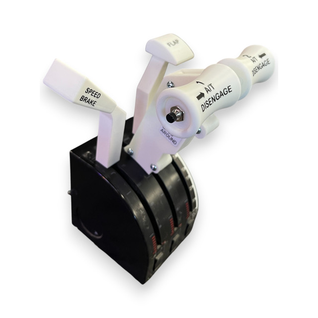 SAITEK SINGLE ARM DUAL HANDLES KIT V2 (White) 