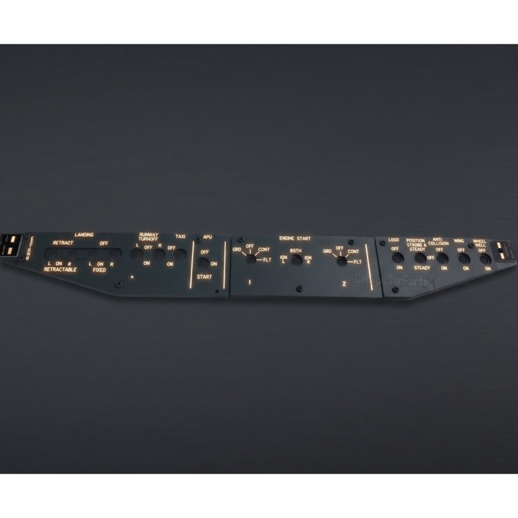 Overhead Lights Panel