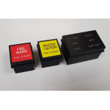 B737 6 Pack & Master Caution / Fire Warning Annunciator Set (CAPTAIN & FO SIDE)