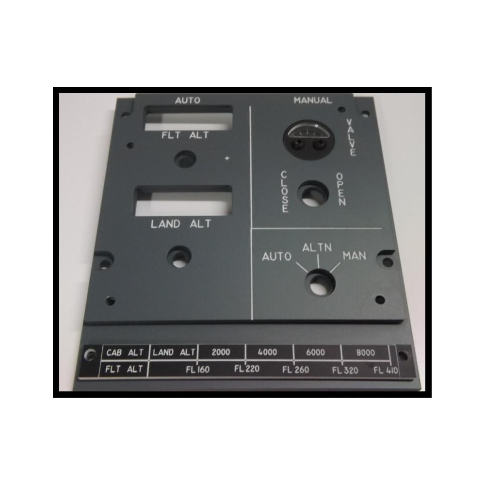 Overhead Cabin Pressure Panel