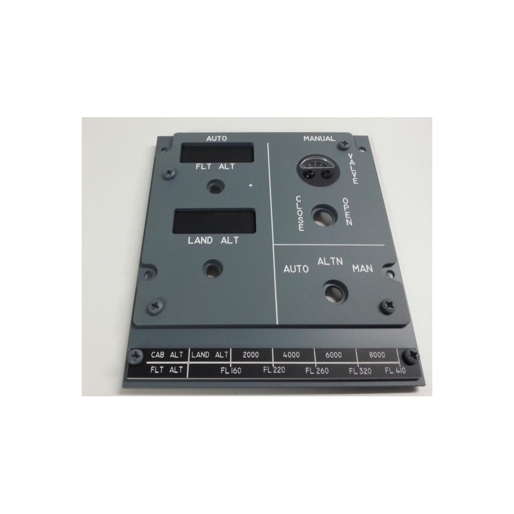 Overhead Cabin Pressure Panel