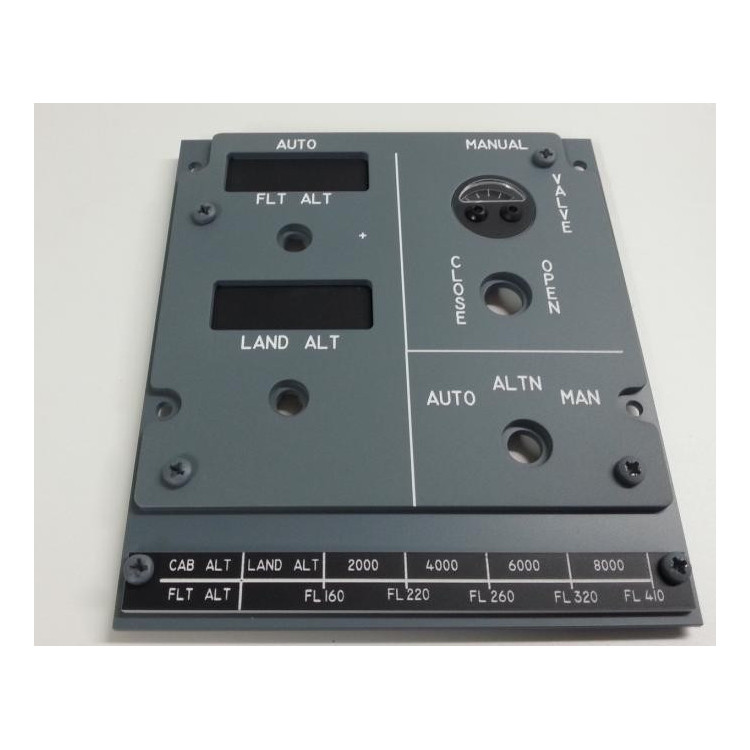 Overhead Cabin Pressure Panel