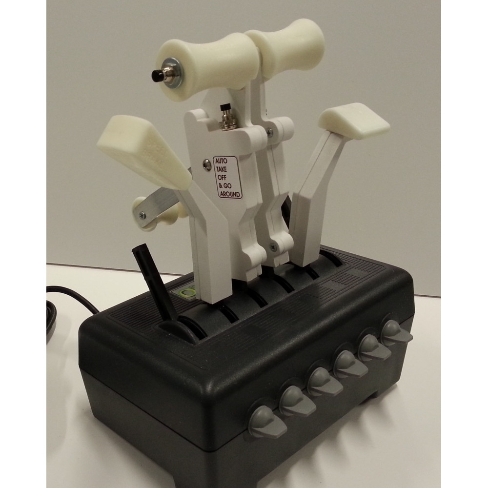 CH Throttle Levers Pro edition white 