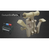 CH Throttle Levers Pro edition white 