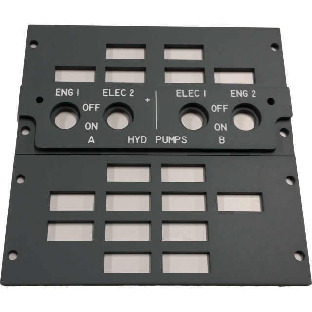 Overhead HYD Pumps Panel (Grey)