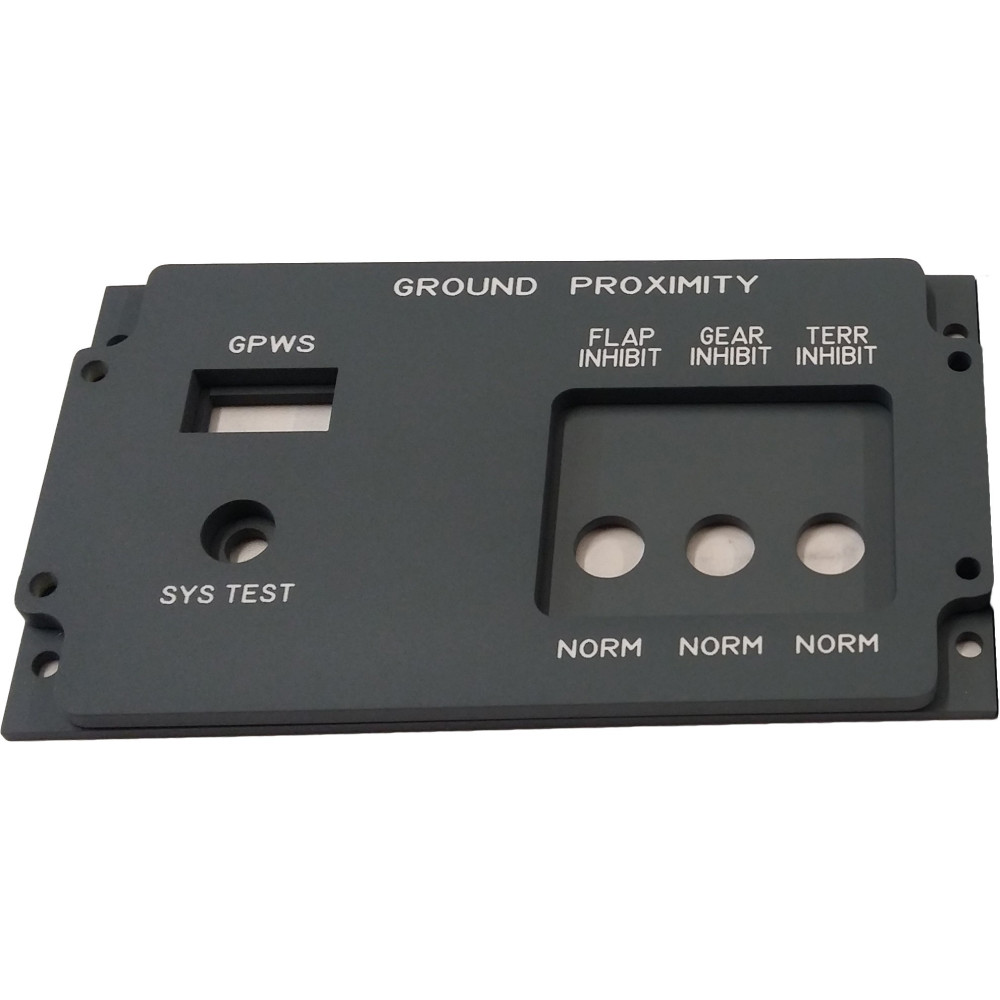 1st Officers Glareshield Lighting Panels