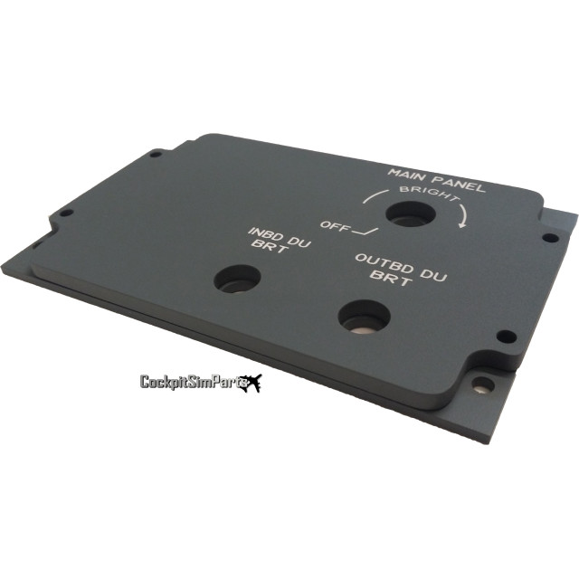 Glarshield lighting set