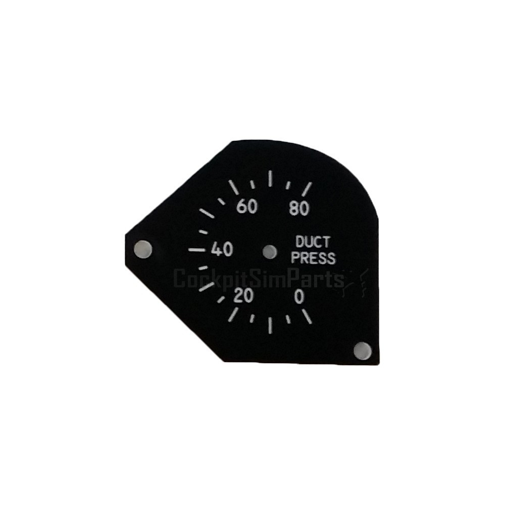 Neumatic System Panel Dummy Gauge