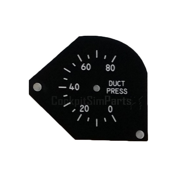 Neumatic System Panel Dummy Gauge