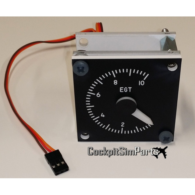 B737 OVH EGT Gauge 